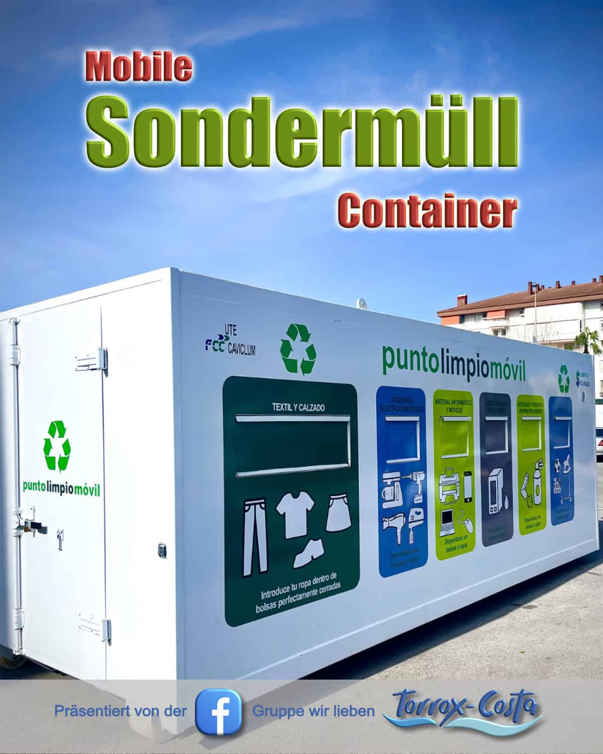 Mobile Sondermüll Container