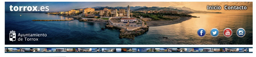 the Spanish website of Torrox